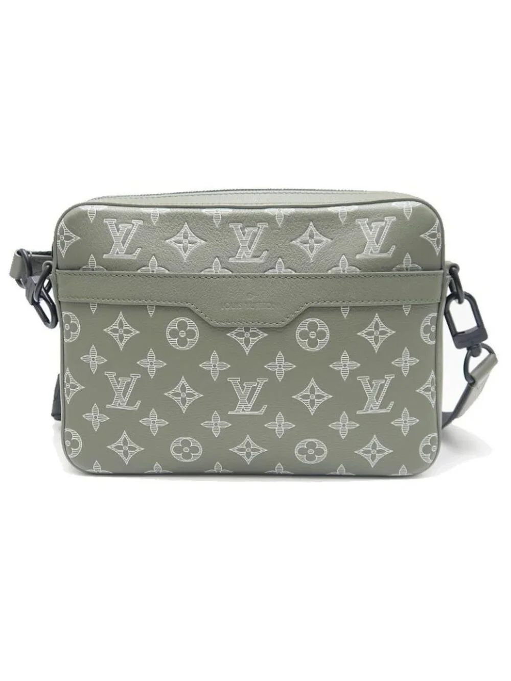 Louis Vuitton Monogram Shadow Trio Messenger Coin Purse Missing